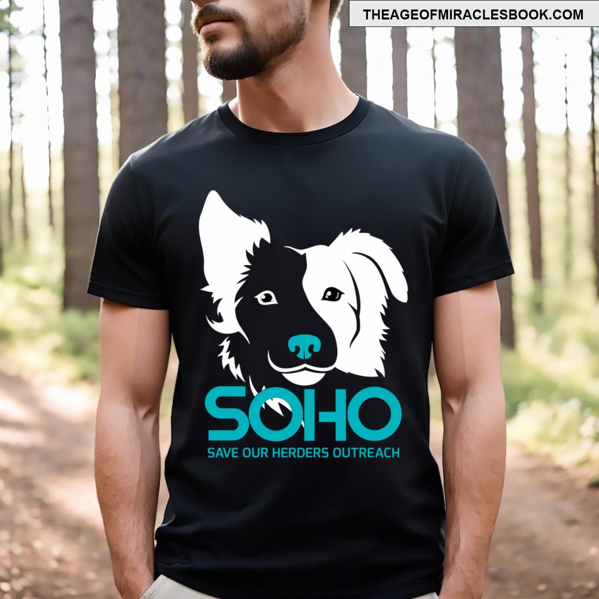 Soho Logo For Dark Backgrounds T-shirt