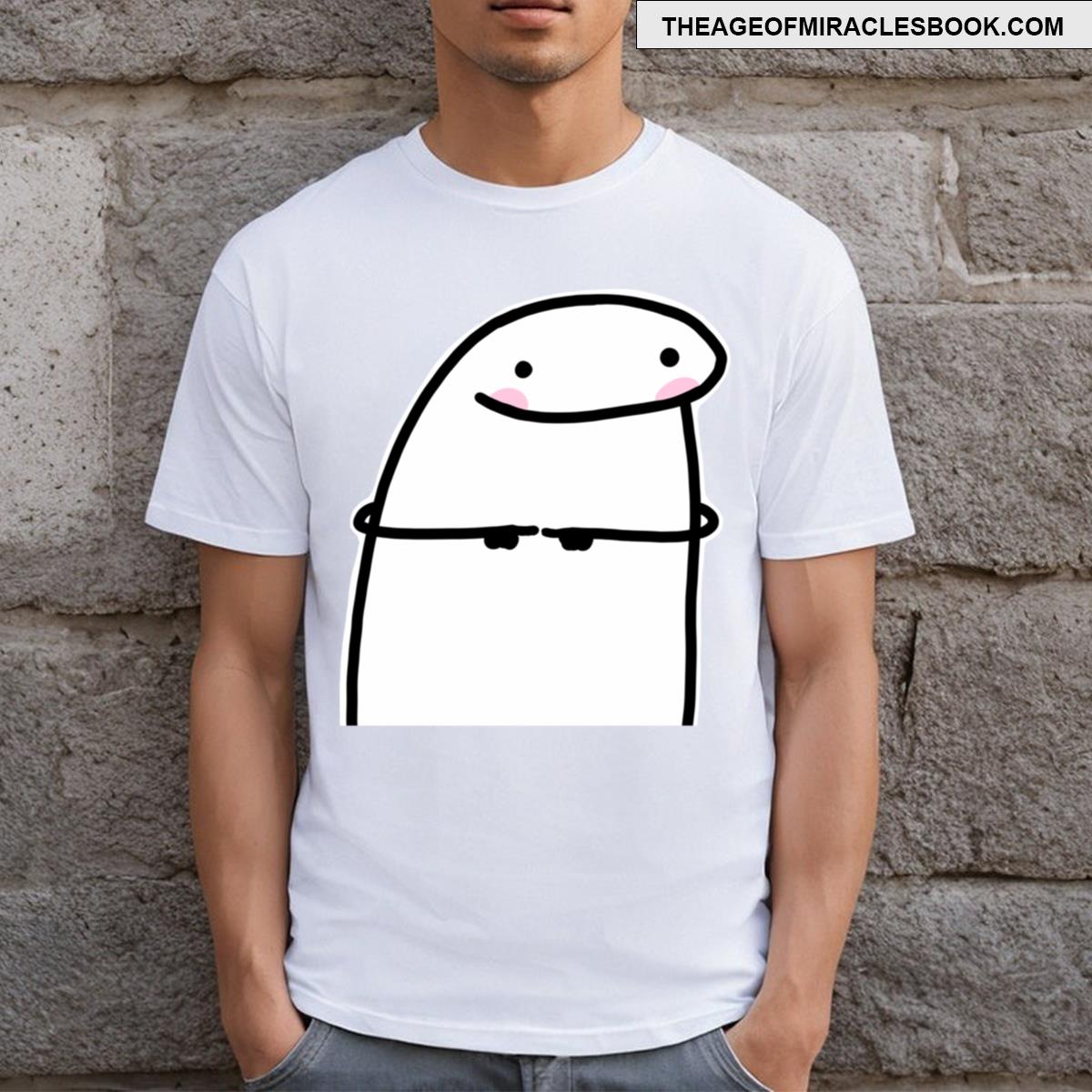 Blushing Stickthing T-shirt