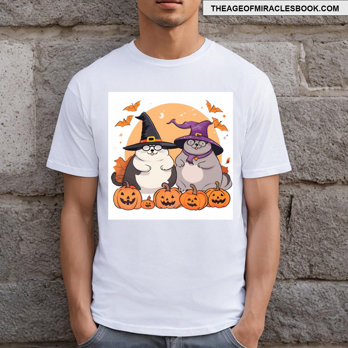 Charming Cat And Dog Memes Cute Fun T-shirt