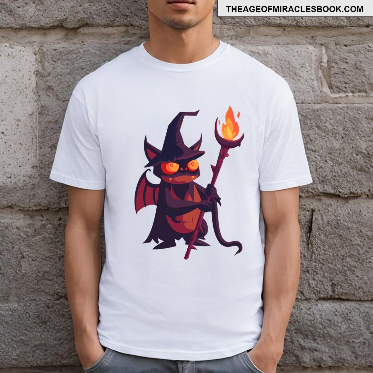 Evil Dark Halloween Gremlin T-shirt