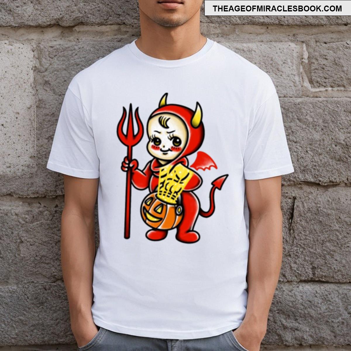 Halloween Devil Baby T-shirt