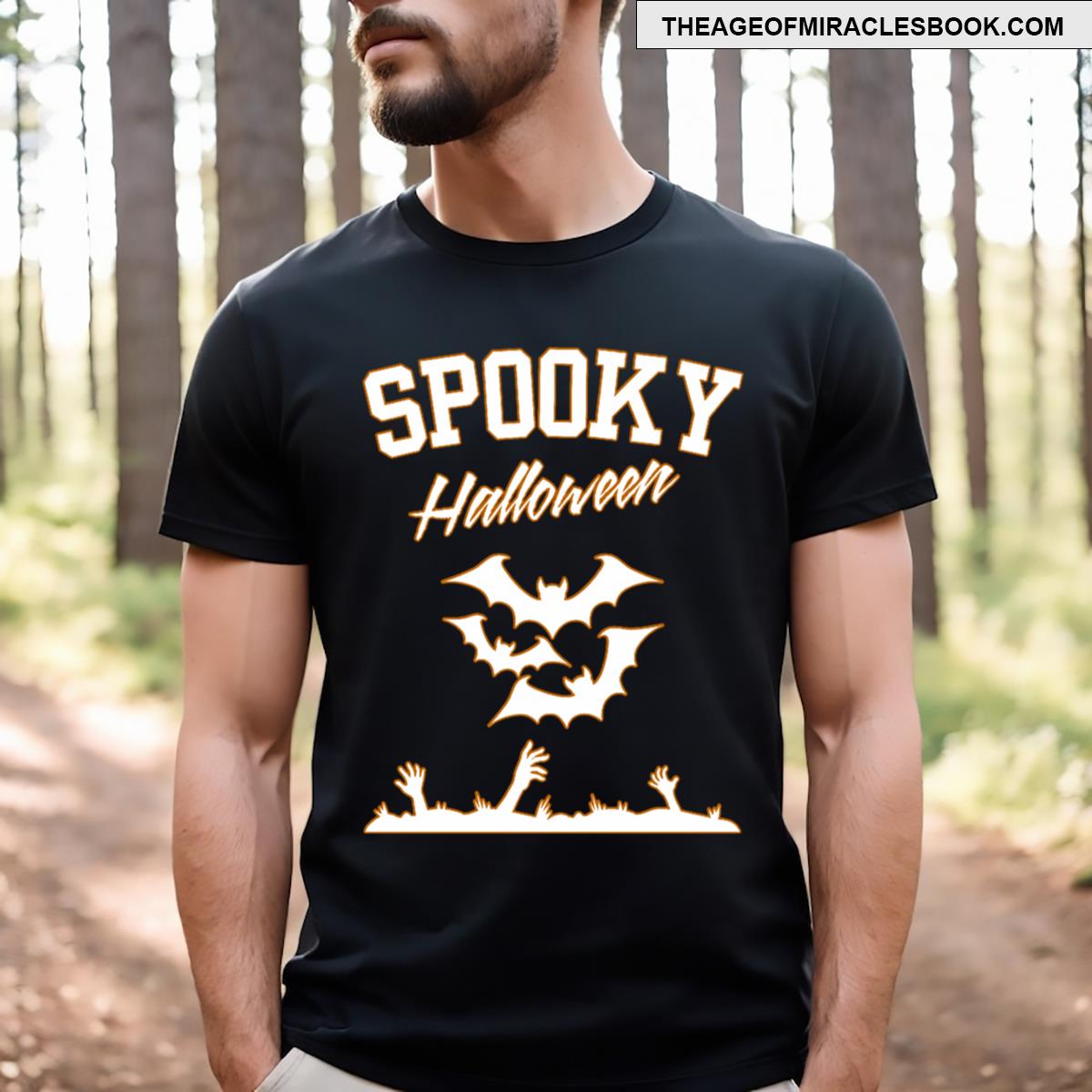 Halloween Spooky Bat T-shirt