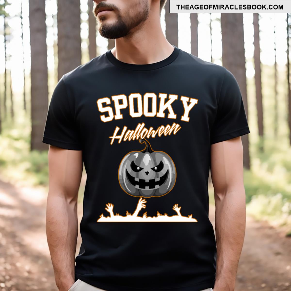 Halloween Spooky Pumpkin T-shirt