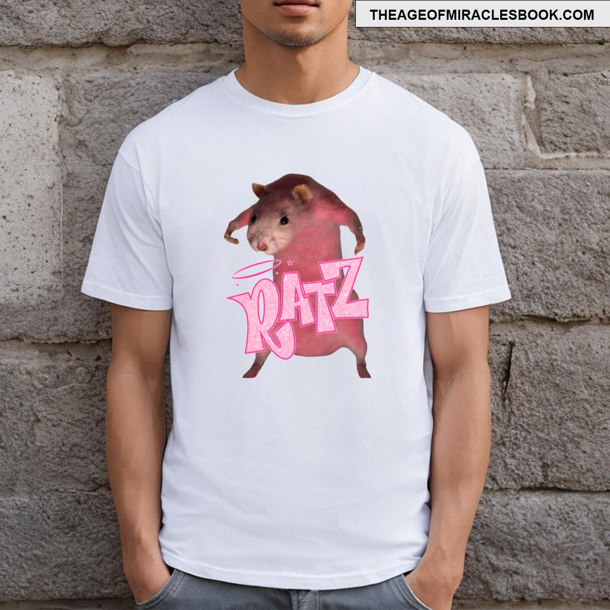 Hq Pink Rat Ratz Meme T-shirt