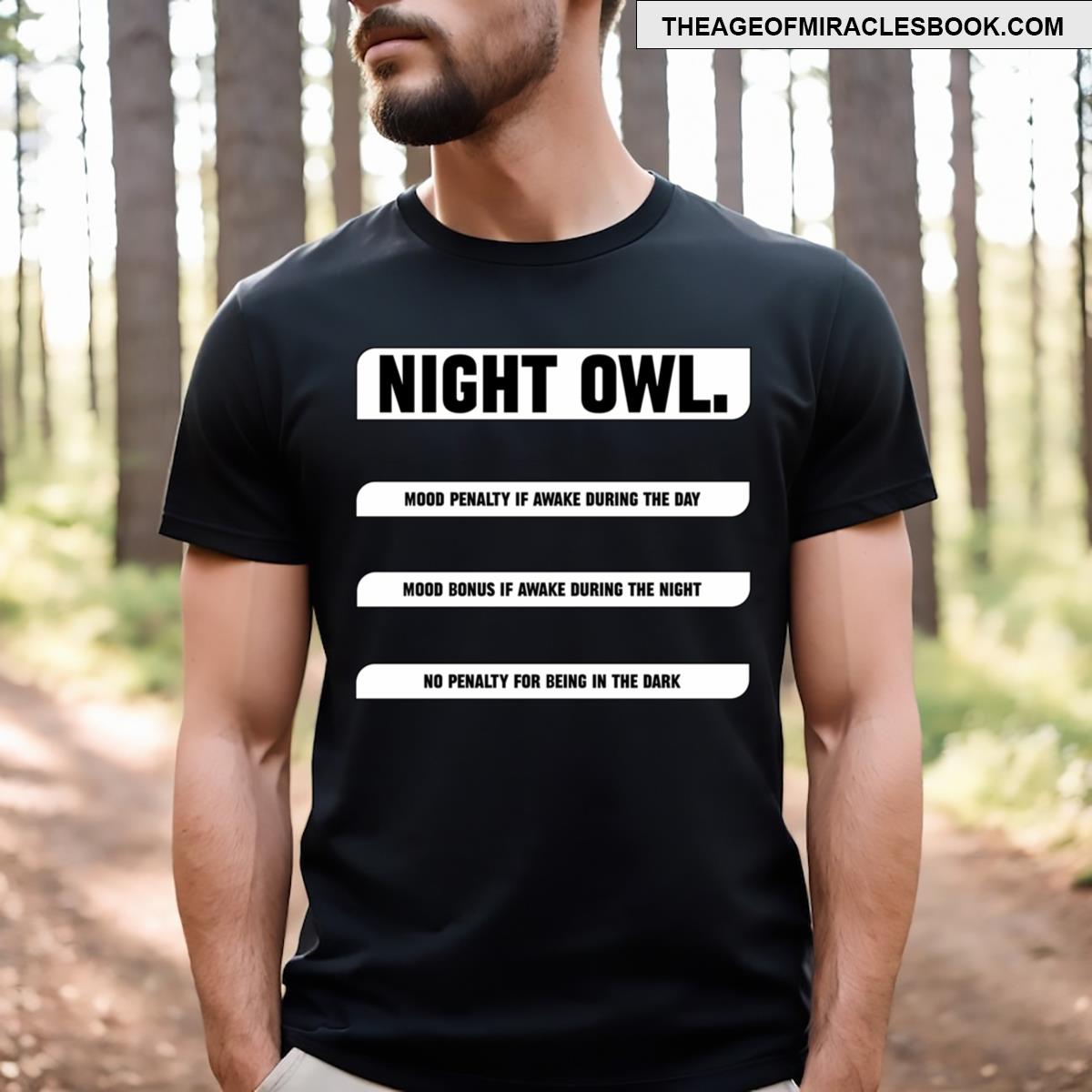 Night Owl Trait Rimworld Meme Essential T-shirt