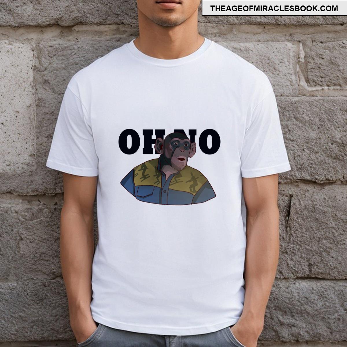 Oh No Monkey Meme Bad Ape T-shirt