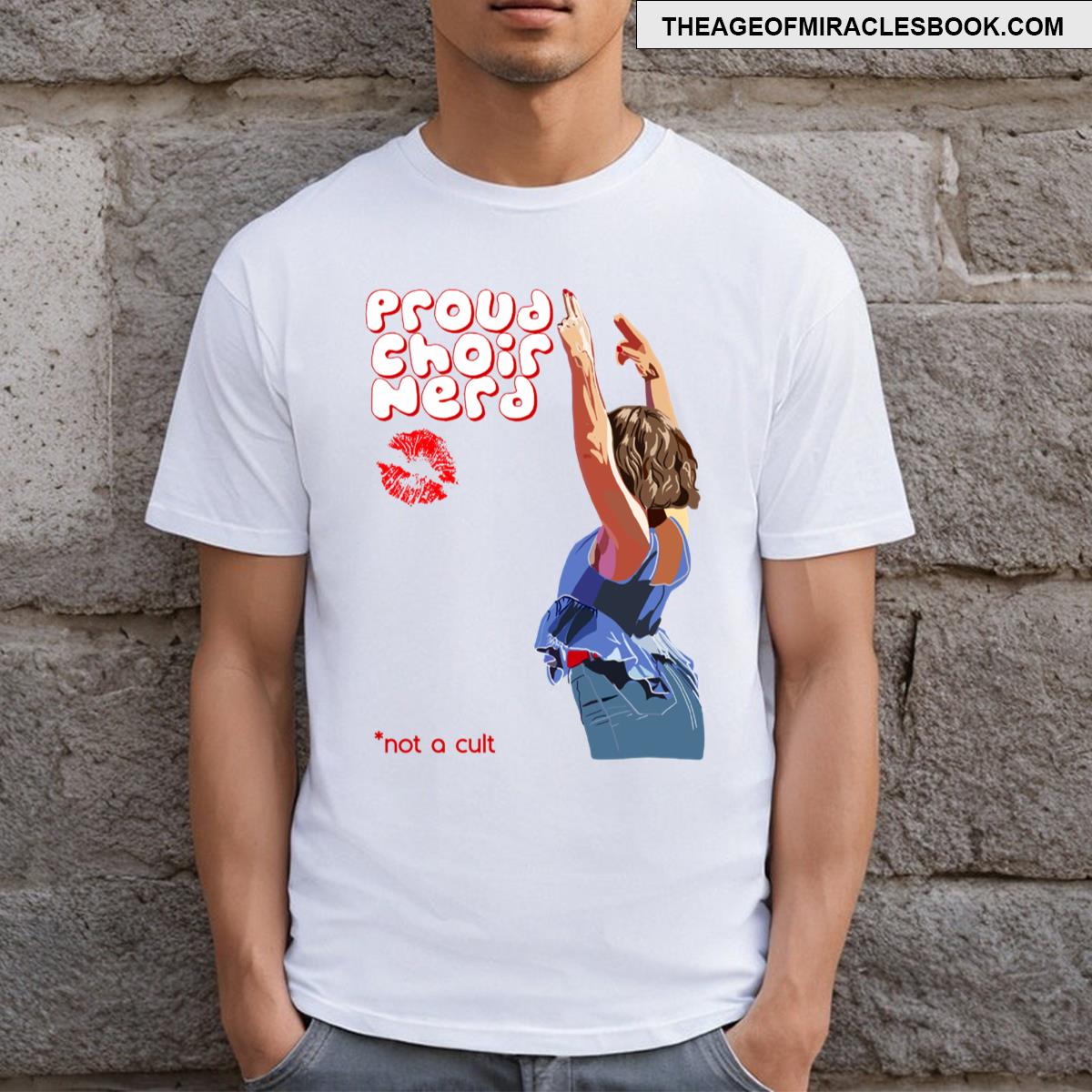 Proud Choir Nerd Tess T-shirt