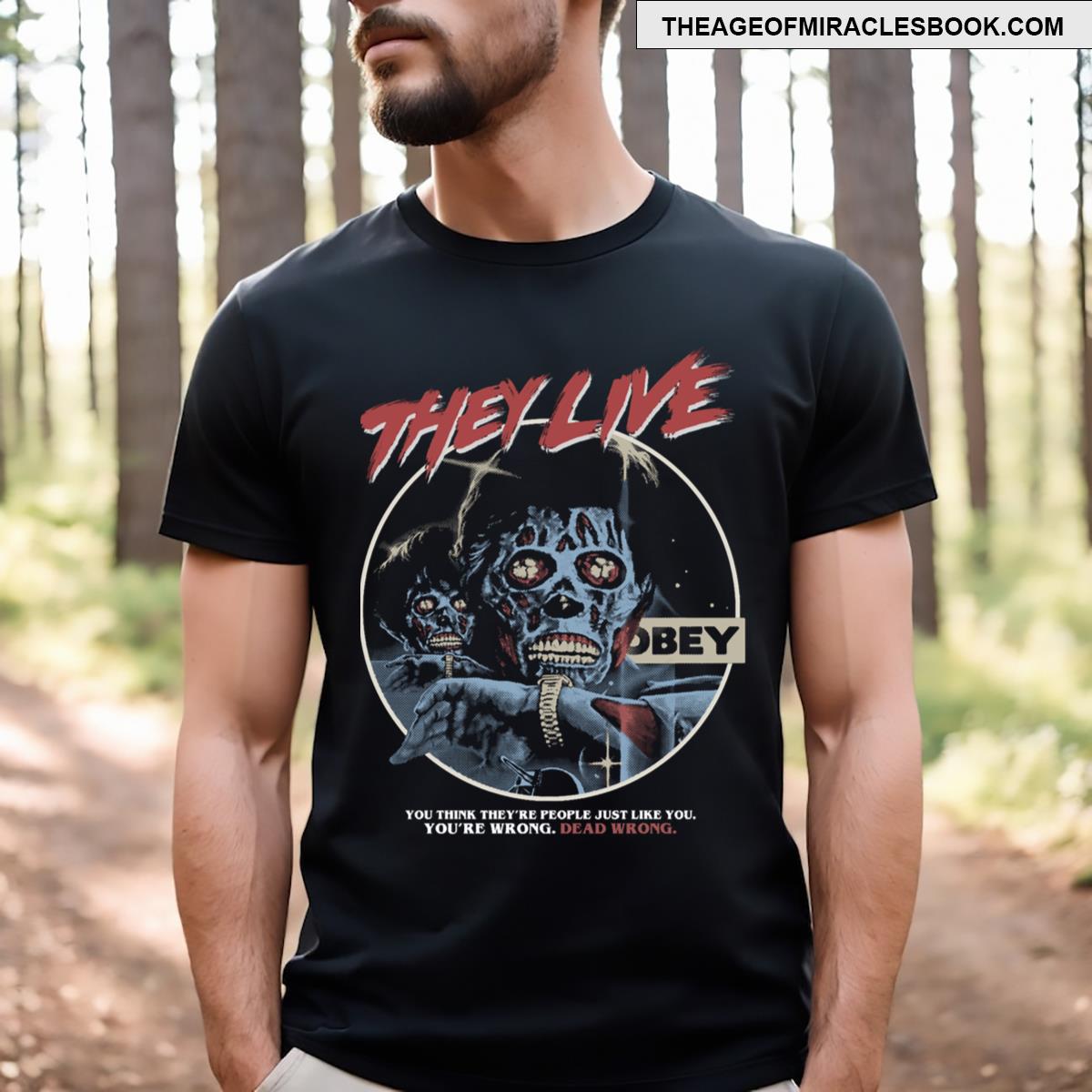 They Live John Carpenter Horror Essential T-shirt