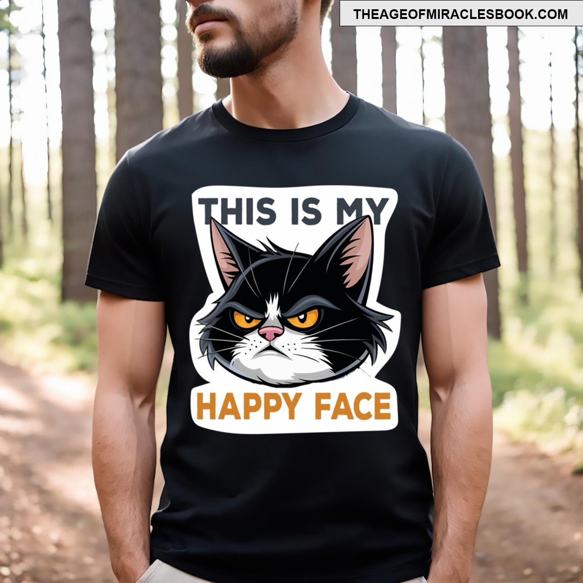 This Is My Happy Face T-shirt