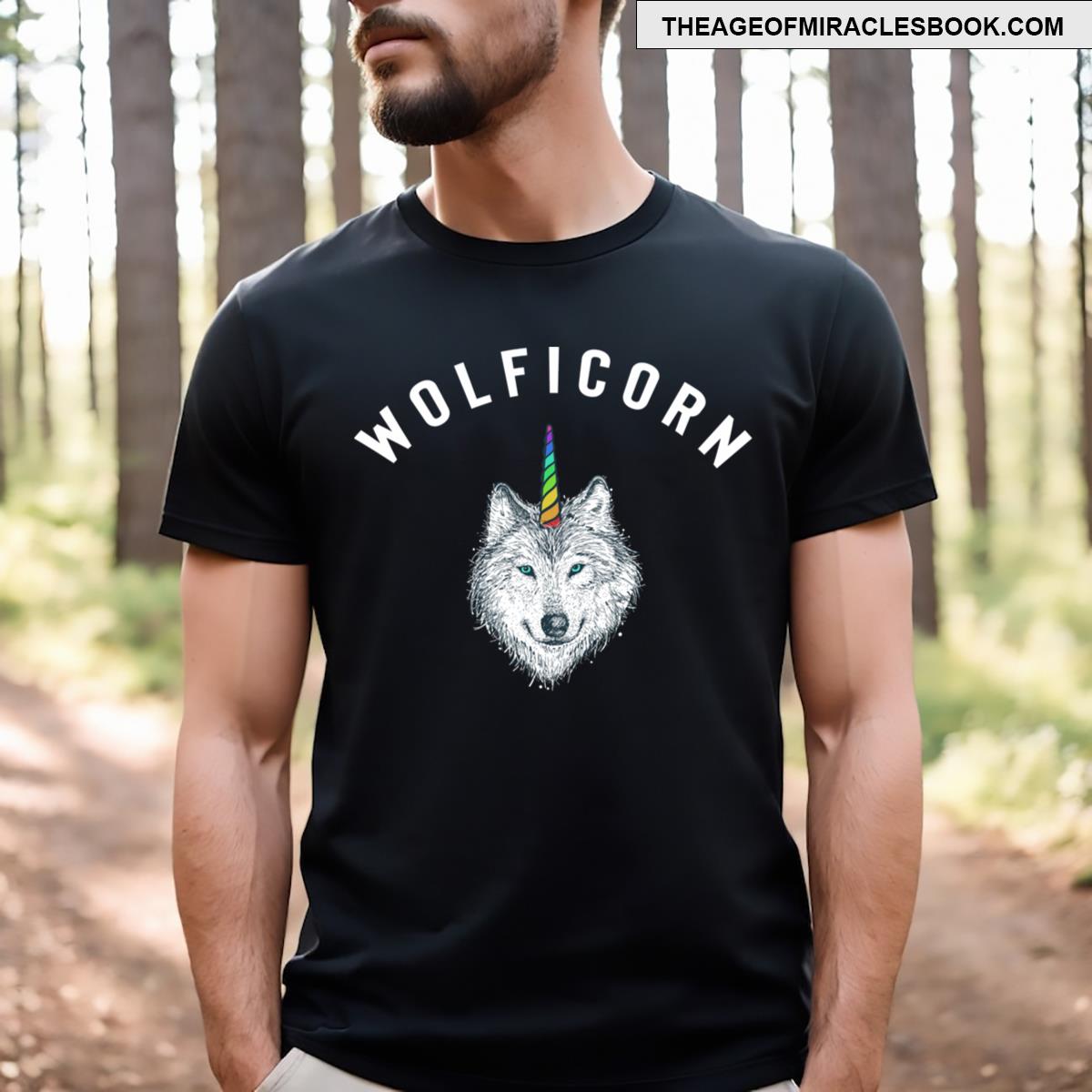 Wolficorn Wolf Unicorn Halloween Essential T-shirt