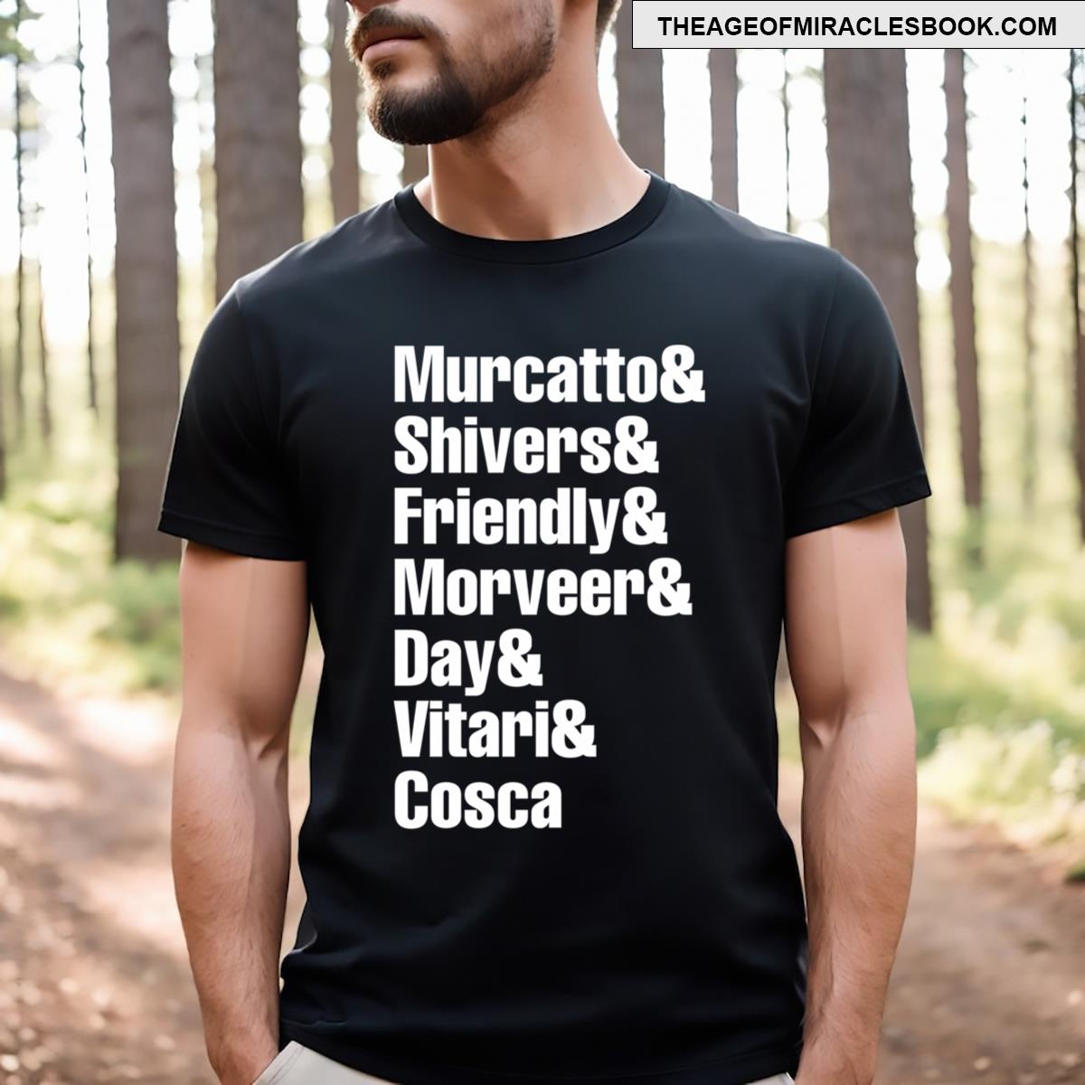 Best Served Cold Crew Names T-shirt