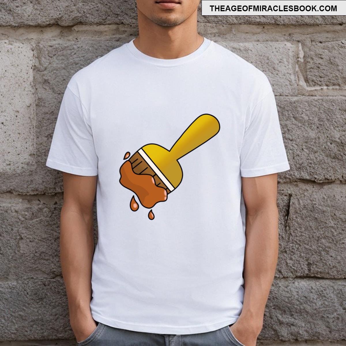 Brown Paintbrush Neopets T-shirt