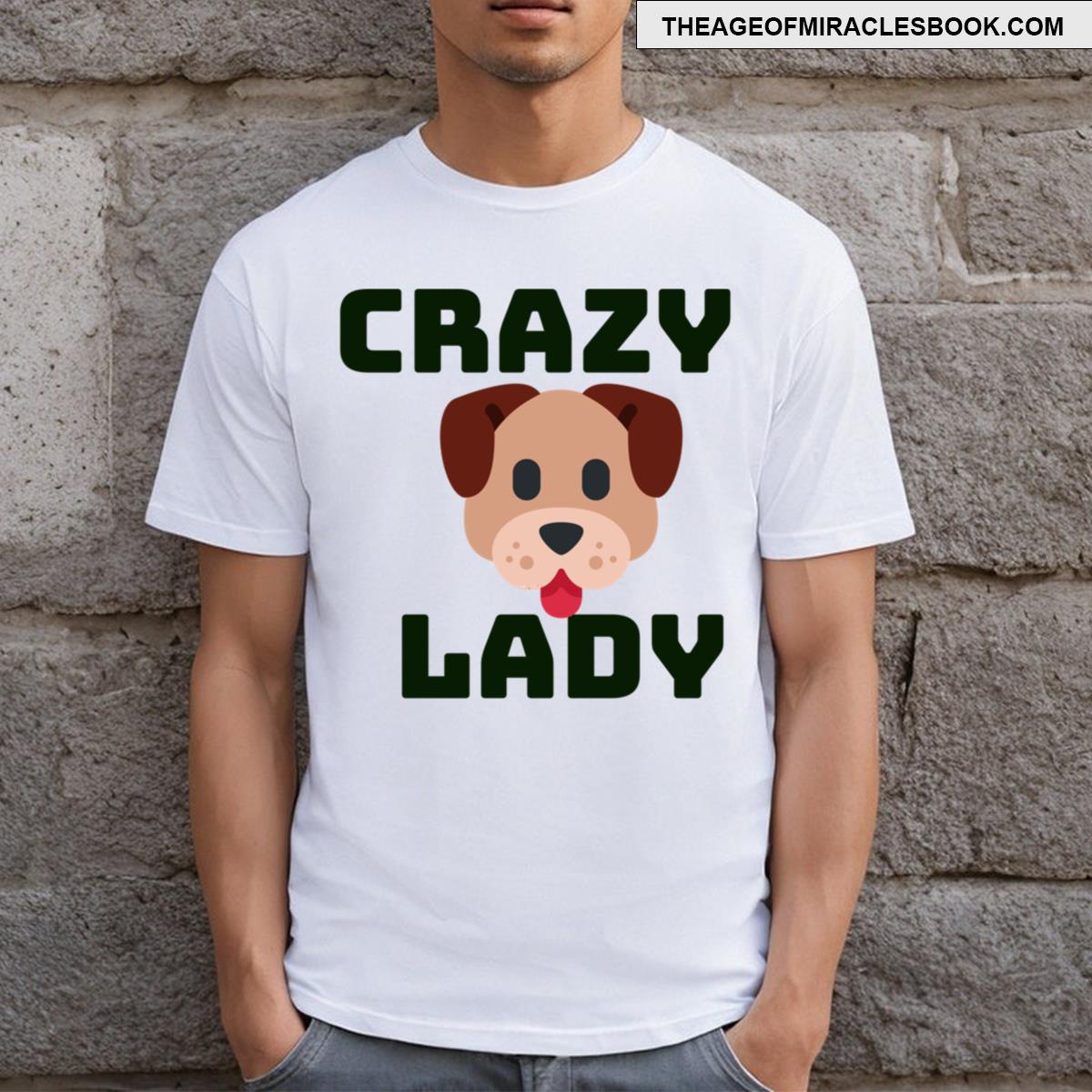 Crazy Husky Lady T-shirt
