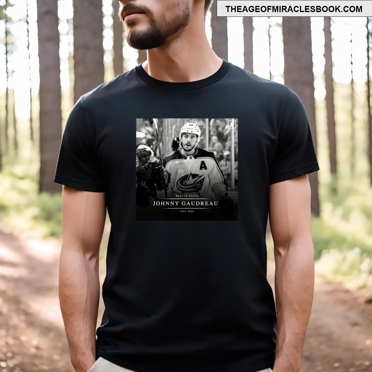 Johnny Gaudreau Rest In Peace Essential T-shirt