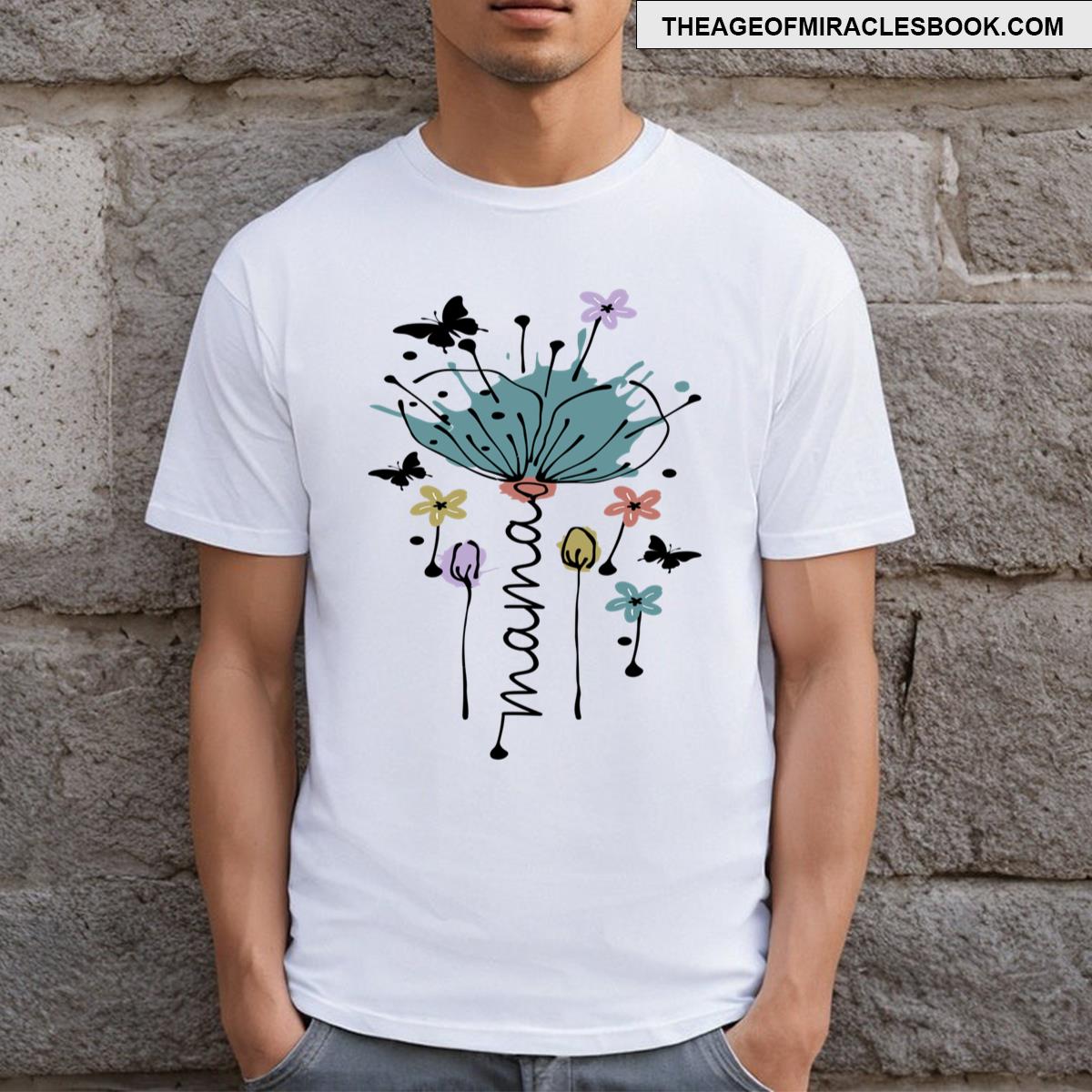 Mama Flower Popular T-shirt