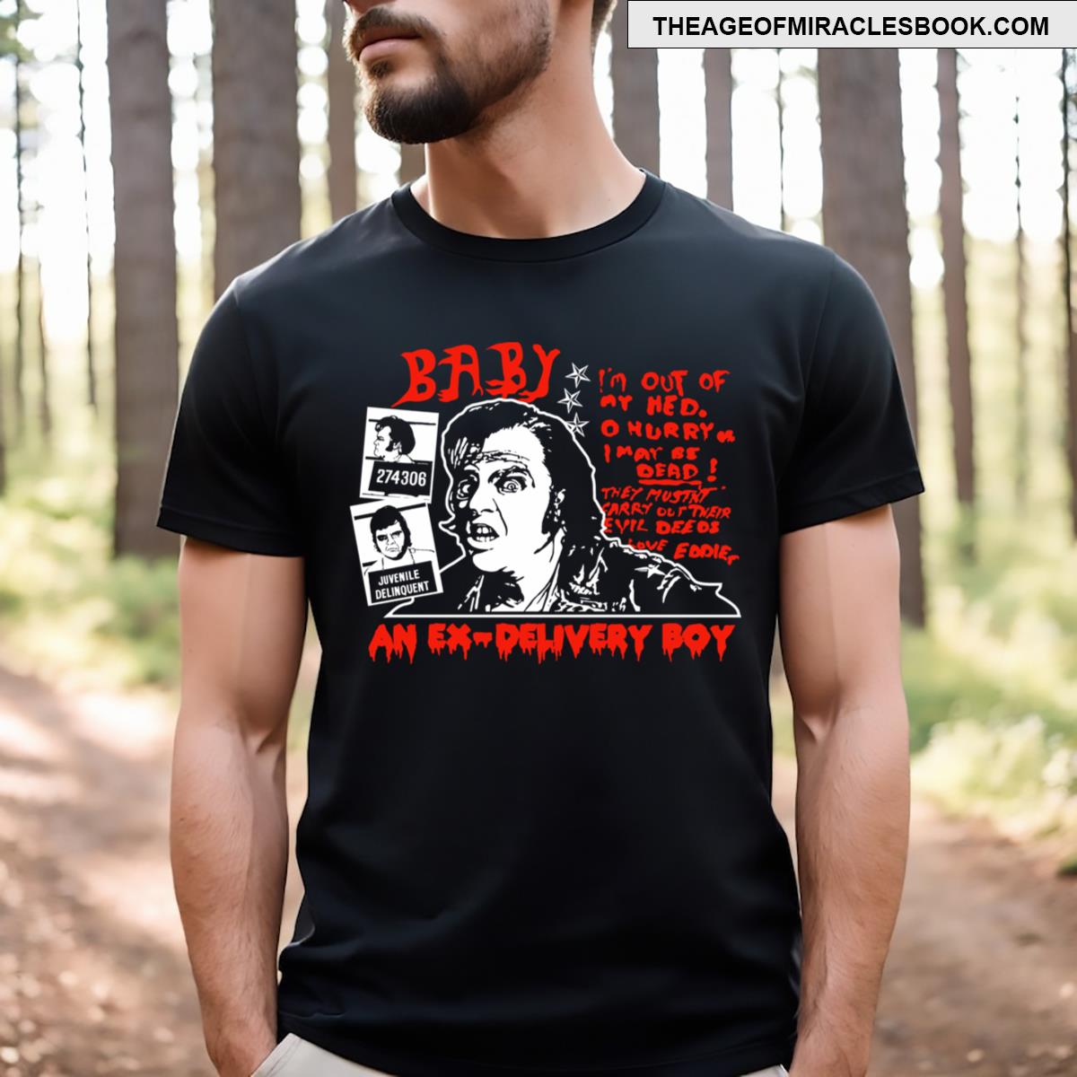 Rocky Horror Eddie Dark T-shirt