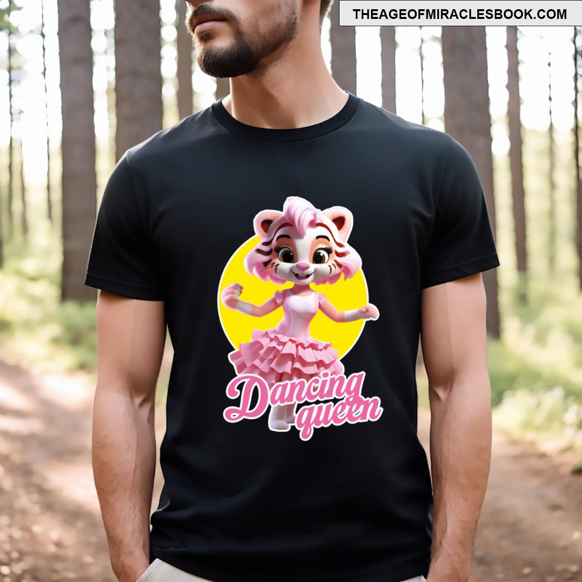 Cute Tiger Ballerina T-shirt