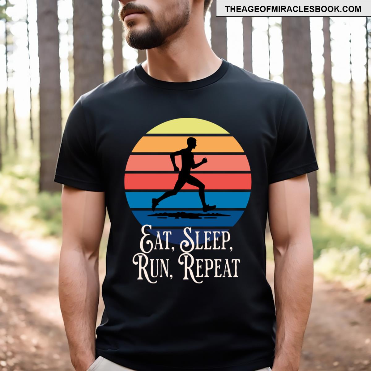 Eat Sleep Run Repeat T-shirt