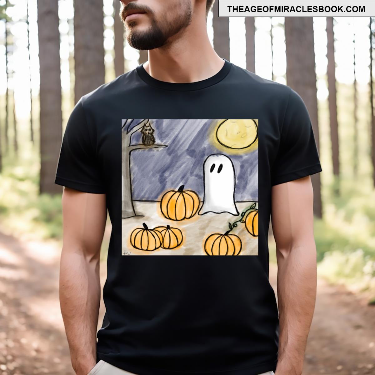 Ghosty Picks A Pumpkin T-shirt