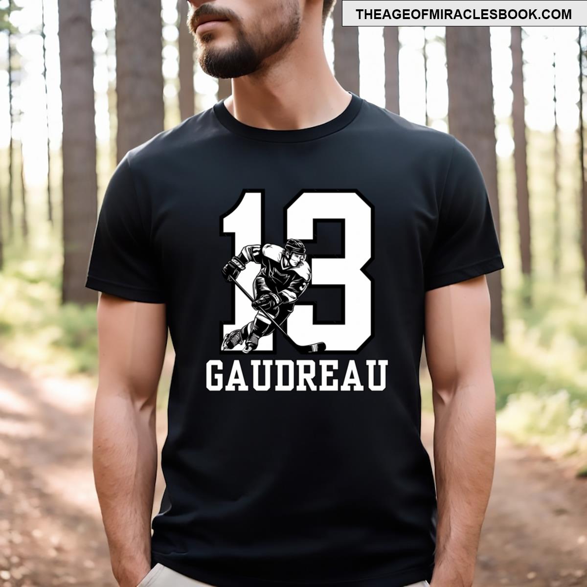 Johnny Gaudreau Hockey T-shirt