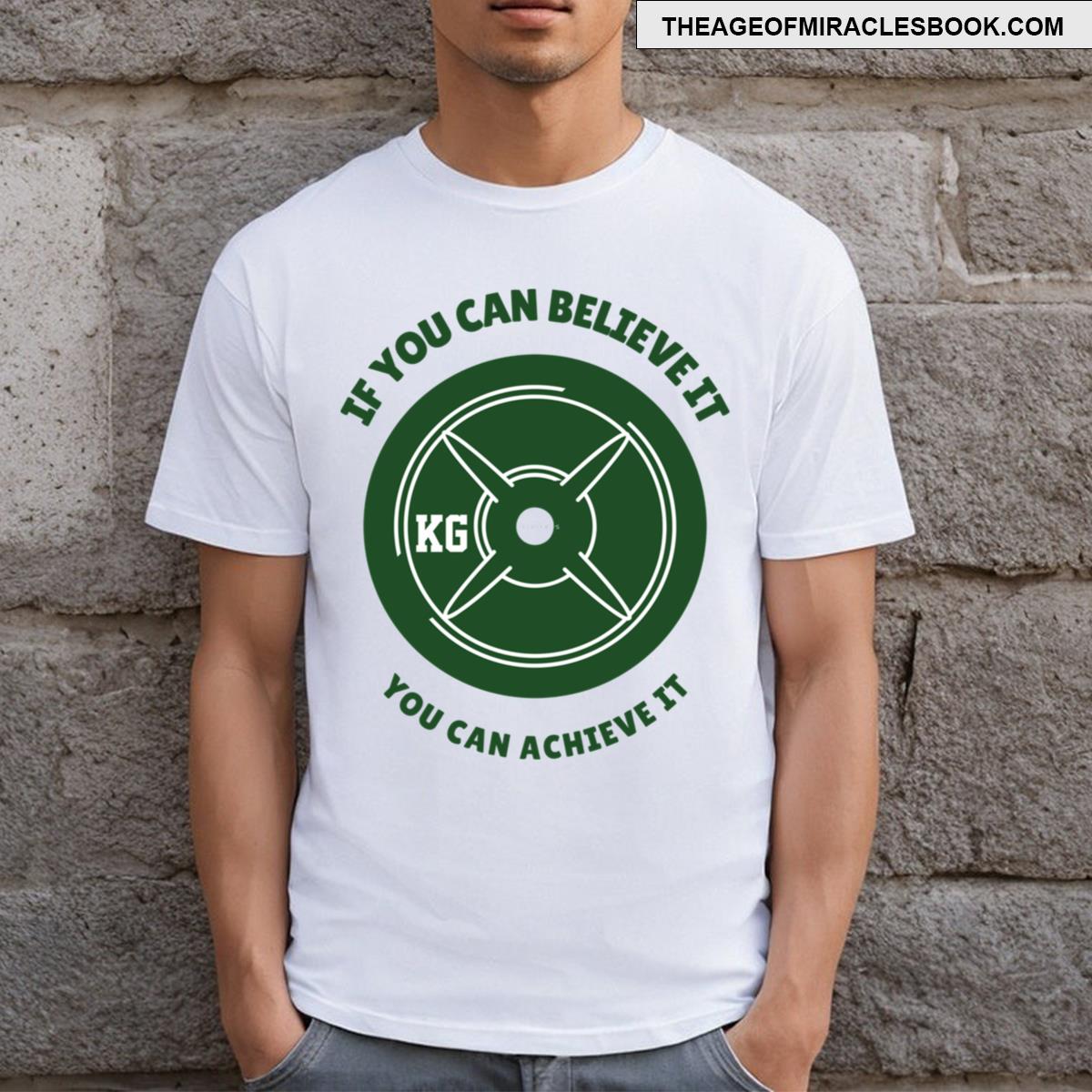 Motivation Phrase Gym T-shirt