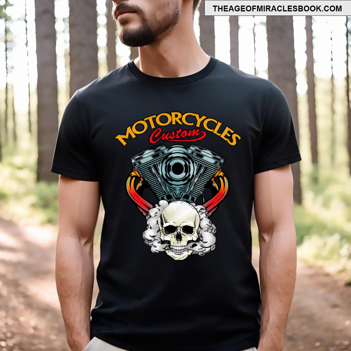 Moto Skull T-shirt