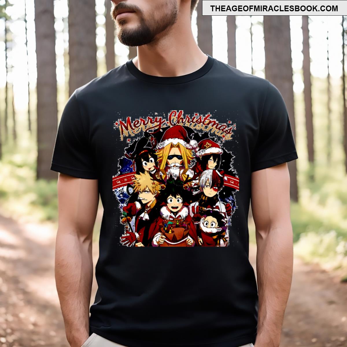 Anime Christmas Essential T-shirt