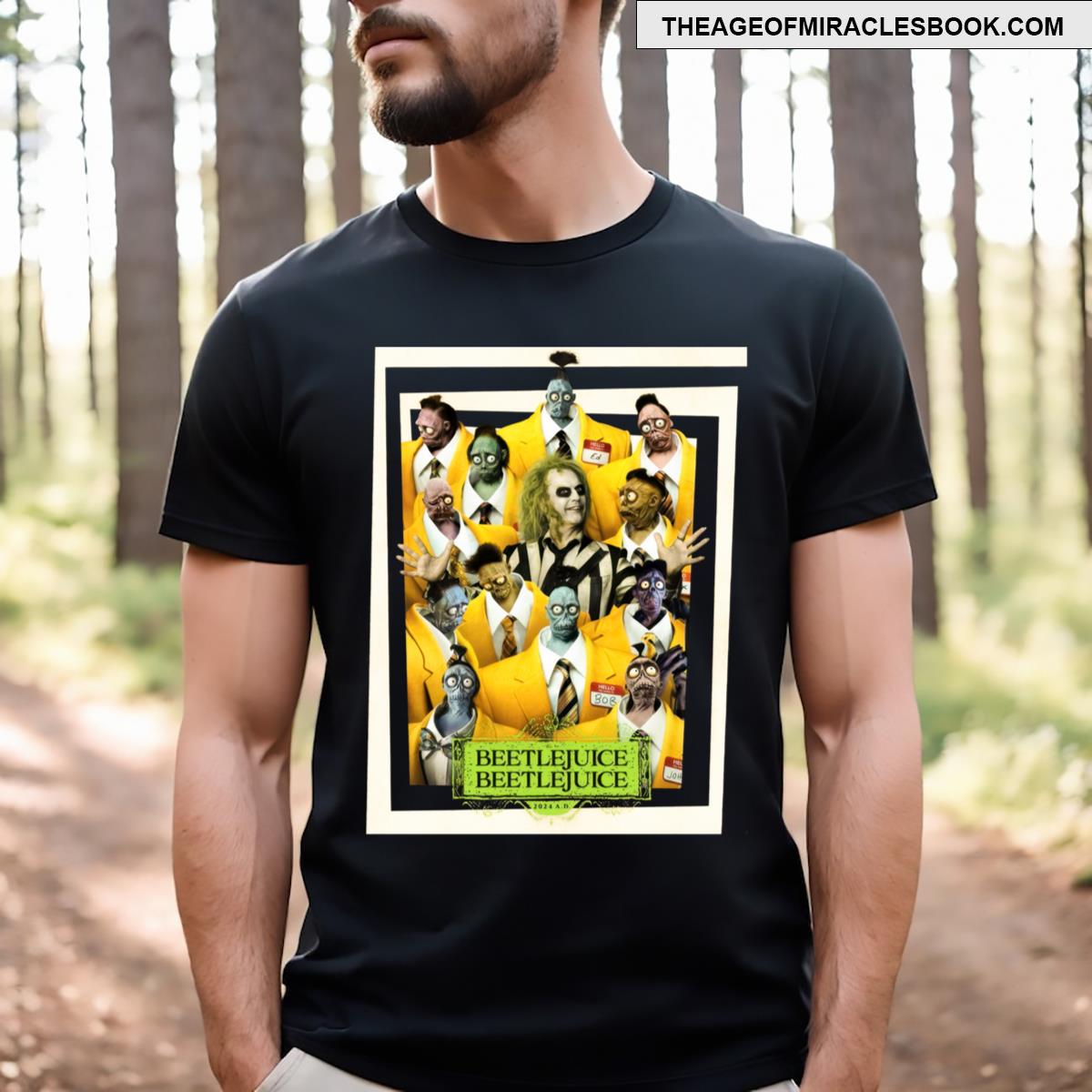 Beetllejuice Characters Essential T-shirt