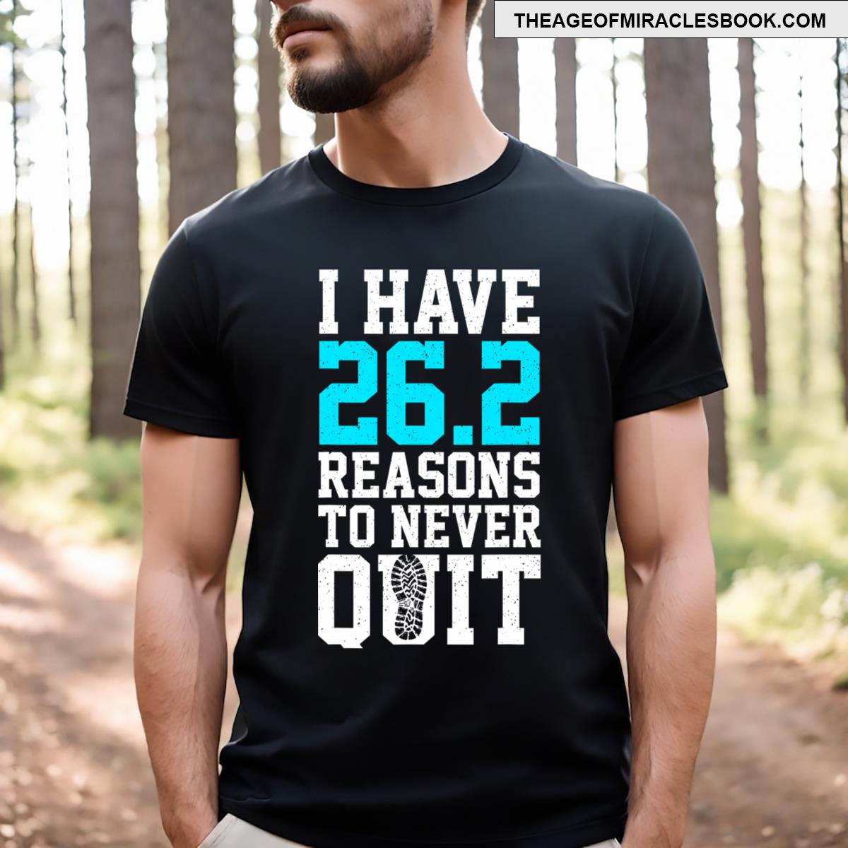 Best Marathon Runner Design For Men Marathon Running T-shirt