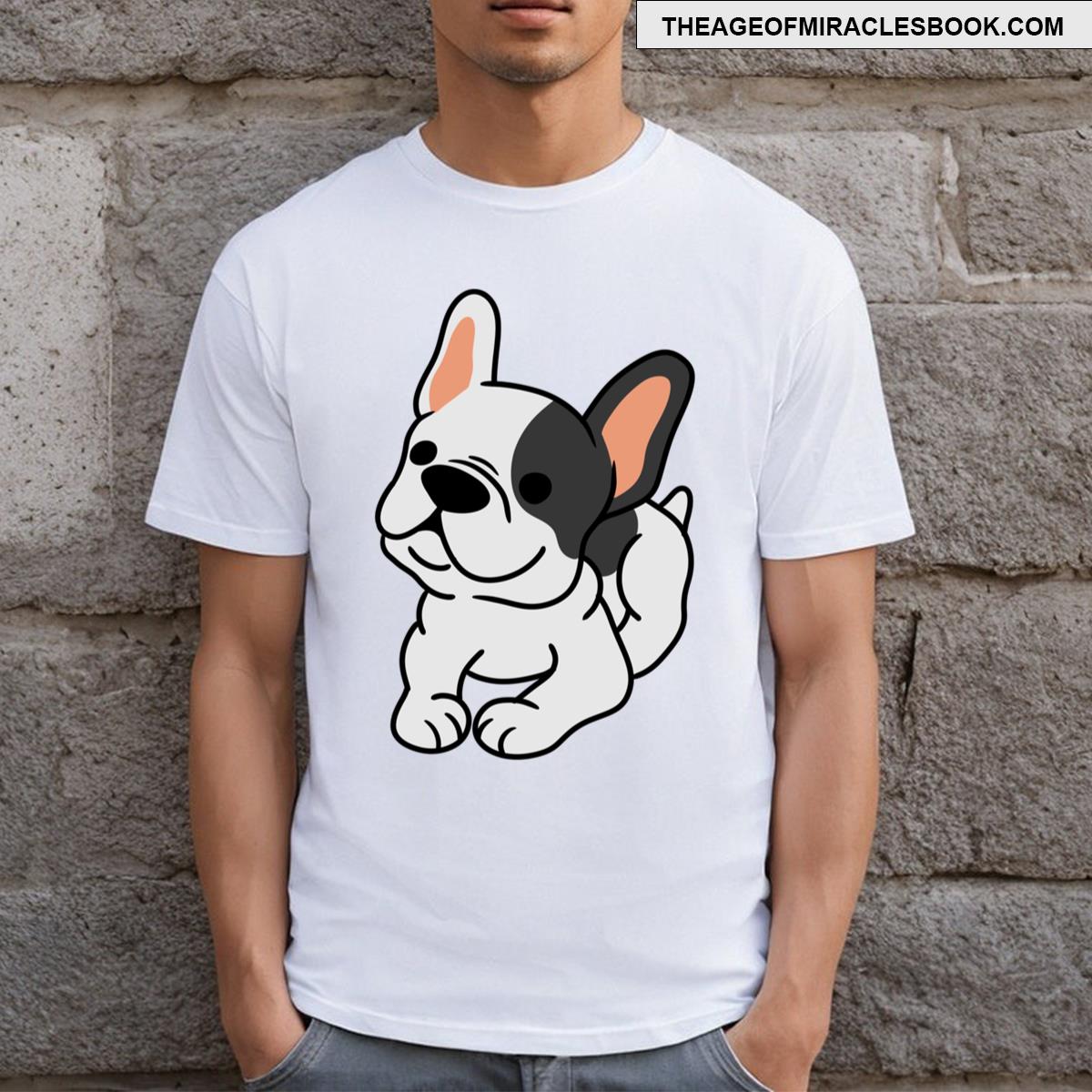 Bulldog Cute Graphic T-shirt