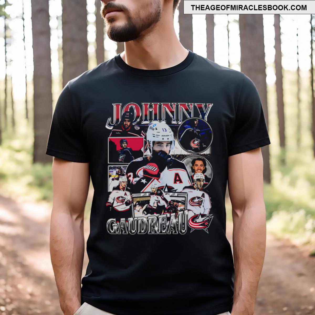 Johnny Gaudreau Vintage Bootleg T-shirt