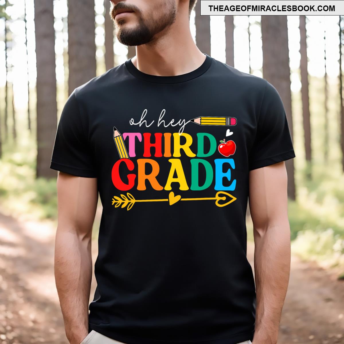Oh Hey 3rd Grade Third Grade Back To School T-shirt