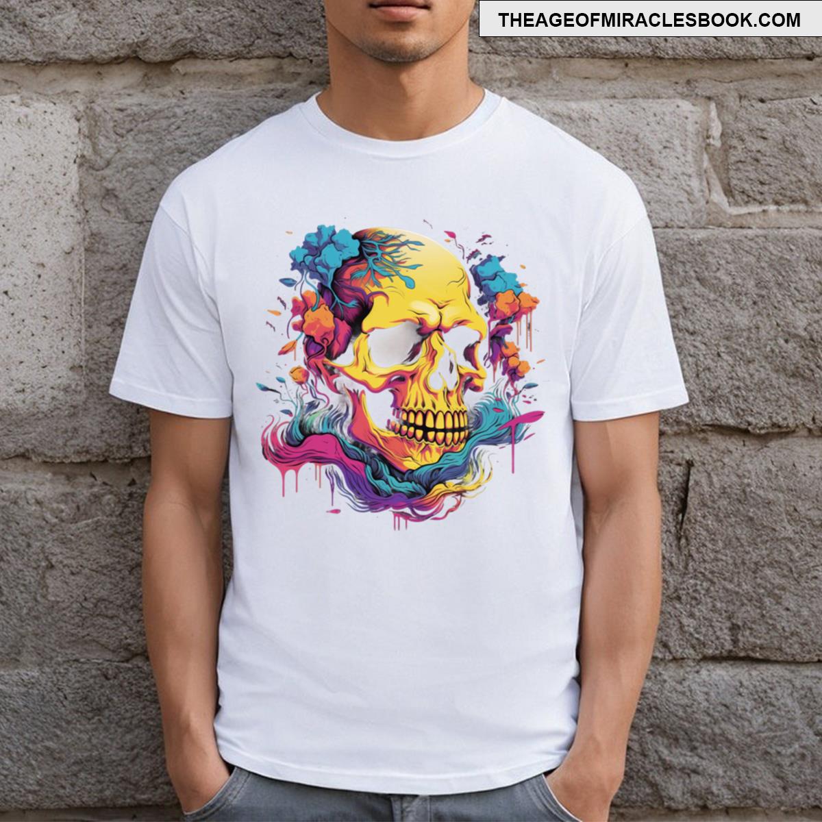 Psychedelic Skull T-shirt