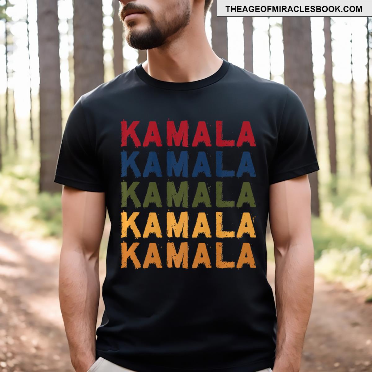 Retro Colors Kamala T-shirt