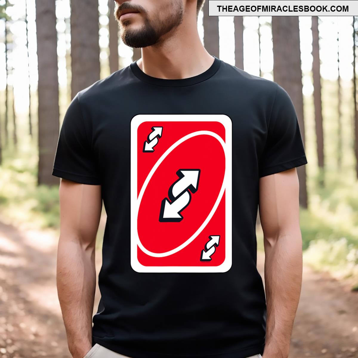 Uno Red Reverse Card T-shirt