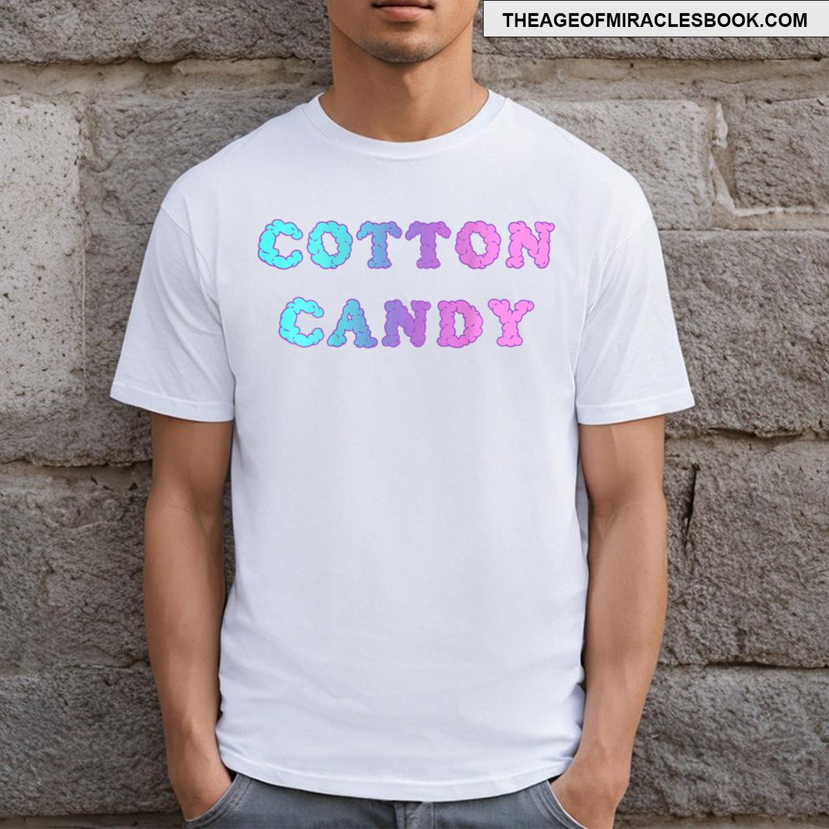 Cotton Candy Cover Art T-shirt