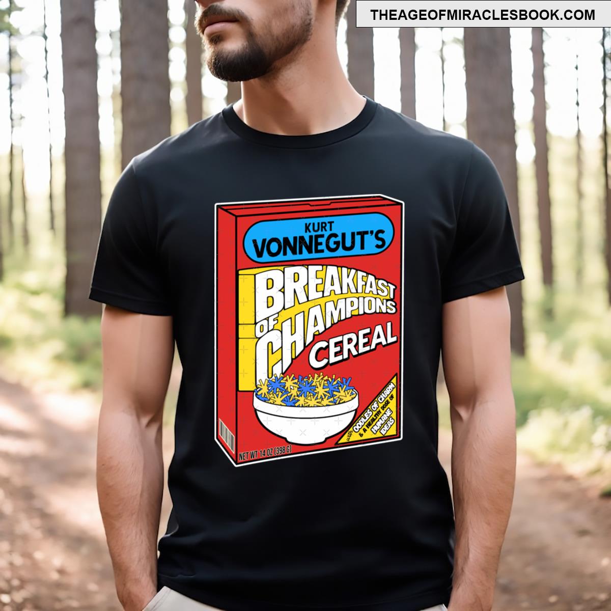 Kurt Vonnegut’s Breakfast Cereal T-shirt