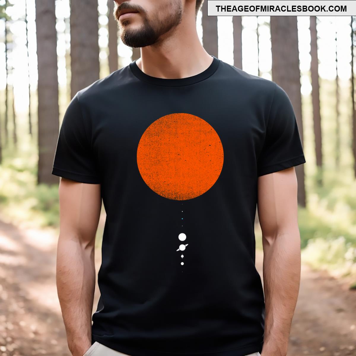 Minimal Solar System T-shirt