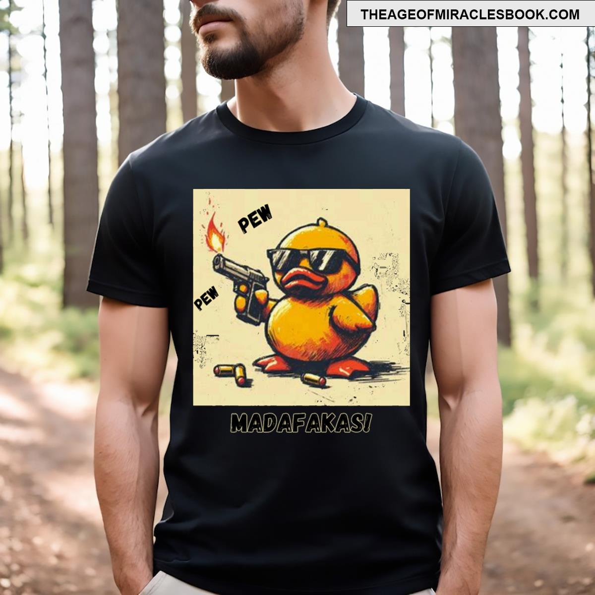 Pew Pew Madafakas! Duck T-shirt