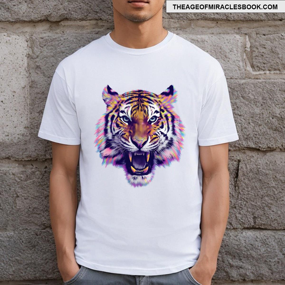 Psychedelic Tiger T-shirt