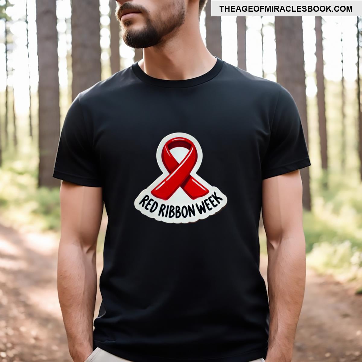 Red Ribbon Week T-shirt