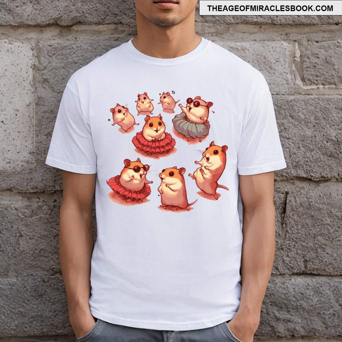 Dancing Hamster Classic T Shirt T-shirt