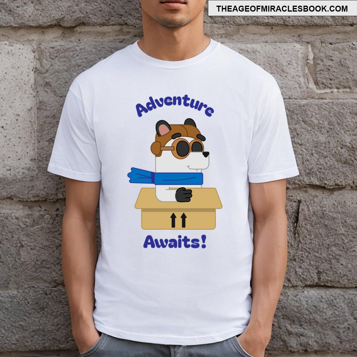 Adventure Awaits Bluey T-shirt