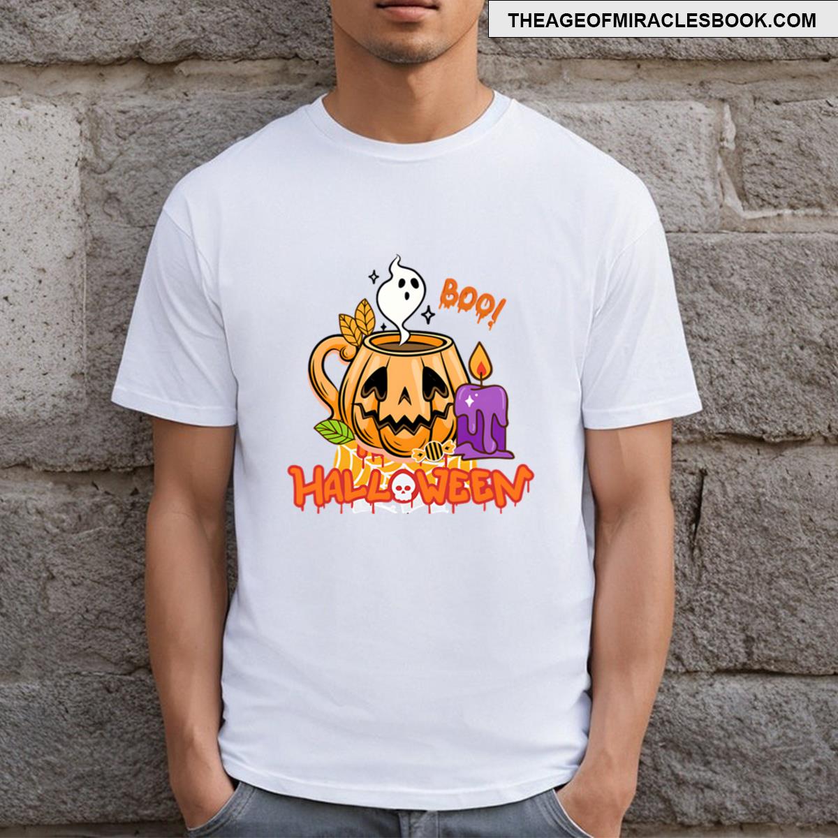 Ghost Boo It’s Halloween T-shirt