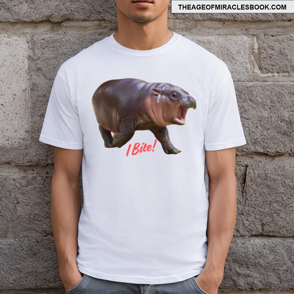 I Bite Moo Deng 1 T-shirt