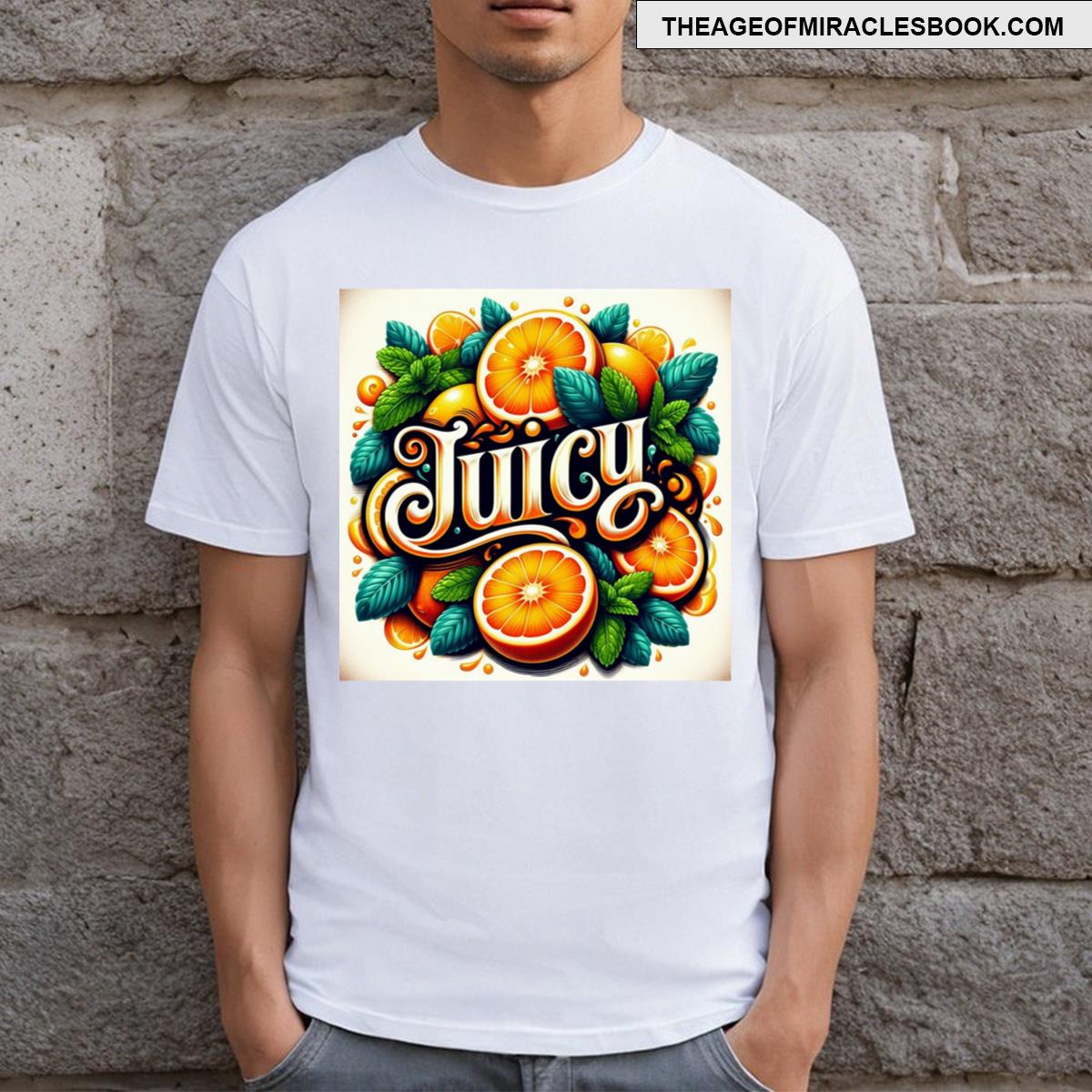 Juicy Fruit Orange Logo T-shirt