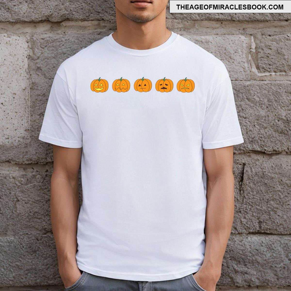 Mood Halloween Pumpkins T-shirt