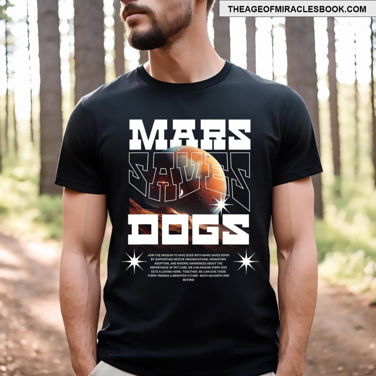 Planet Saves Dogs T-shirt