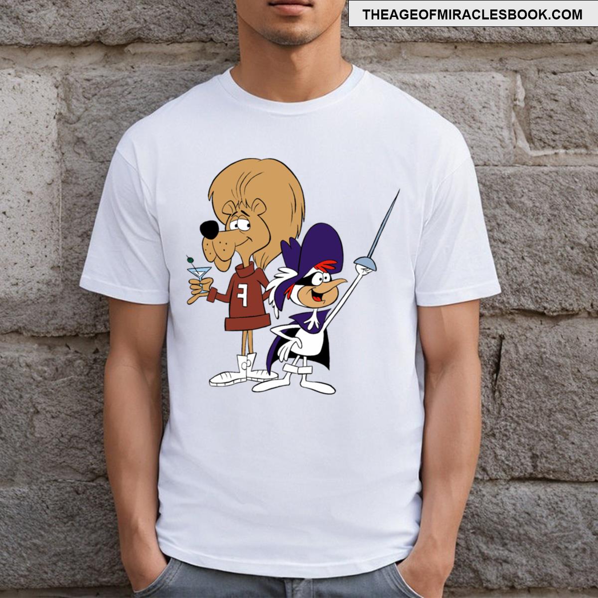 Super Chicken And Fred T-shirt