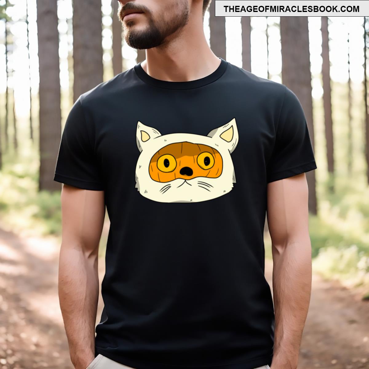 The Cat Pumpkin Face Active T-shirt